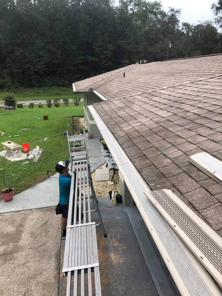 roof gutter repair Brooksville FL